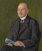 Aleksander Uurits Portrait of K. E. Soot France oil painting artist